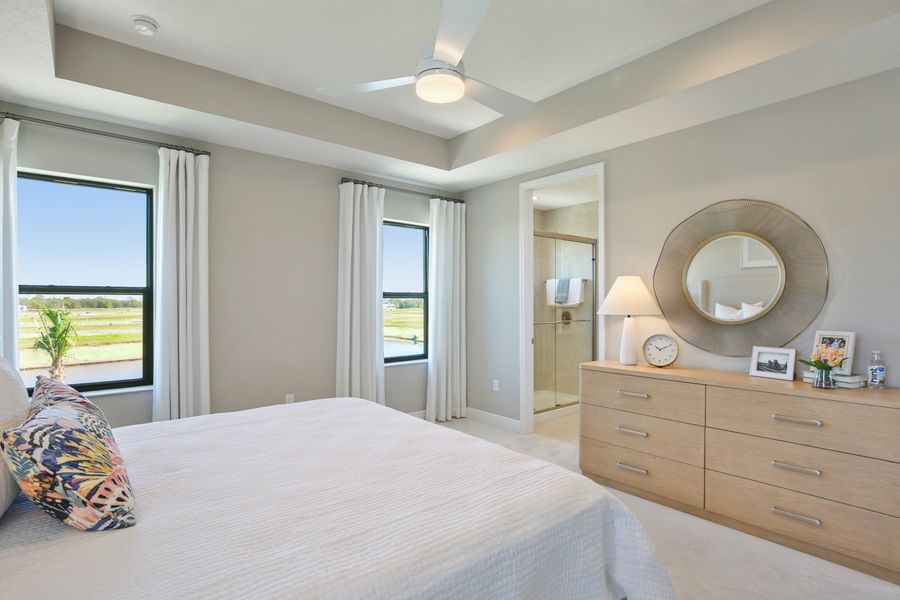Representative furnished interior of a home built from the Honor by Neal Communities in Palm Grove, Bradenton (Image 17).