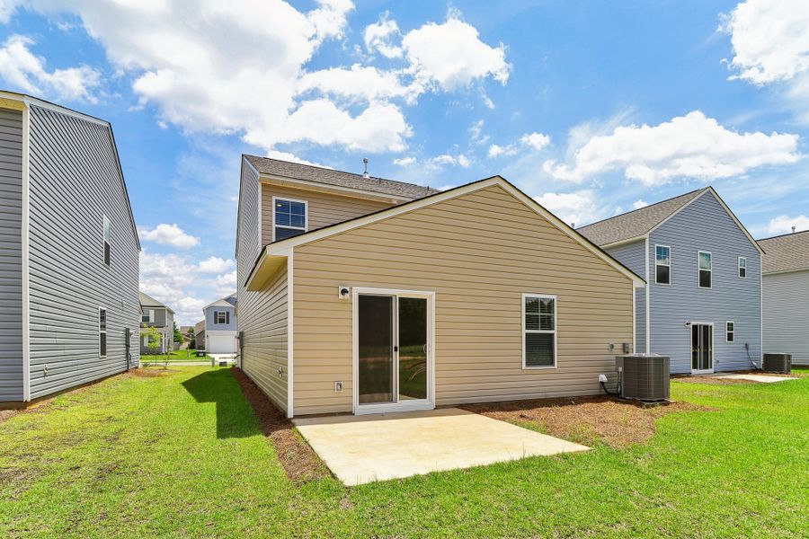 Representative exterior photo of a completed home built from the Helen by Great Southern Homes in Hazelwood, Boiling Springs, SC (Image 9).