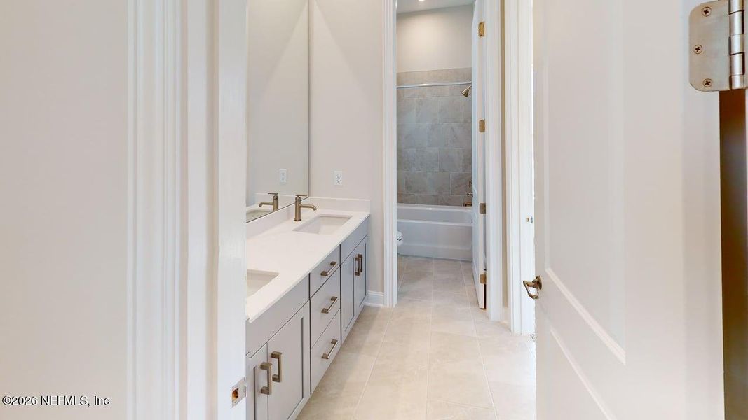 Furnished interior view inside a new home in RiverTown, St. Johns (Image 5).