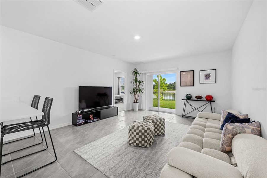 Furnished interior view inside a new home in Northwater at Two Rivers, Zephyrhills (Image 12).
