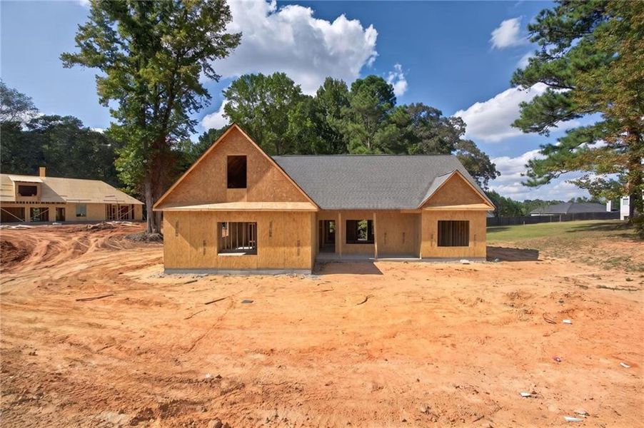 In-progress construction of a new home in , Dallas, GA (Image 30).