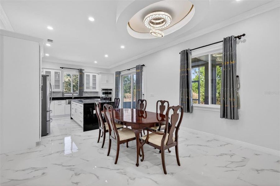 Furnished interior view inside a new home in , Lady Lake (Image 7). Furnished interior view inside a new home in , Lady Lake (Image 7).