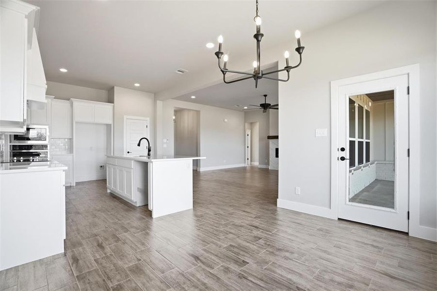 Spacious, unfurnished interior of a new home in Taylor Ranch, Springtown (Image 18).