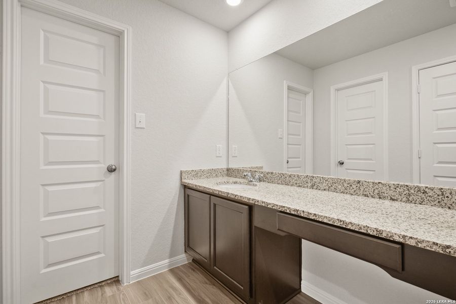 Furnished interior view inside a new home in Cinco Lakes, San Antonio (Image 8).