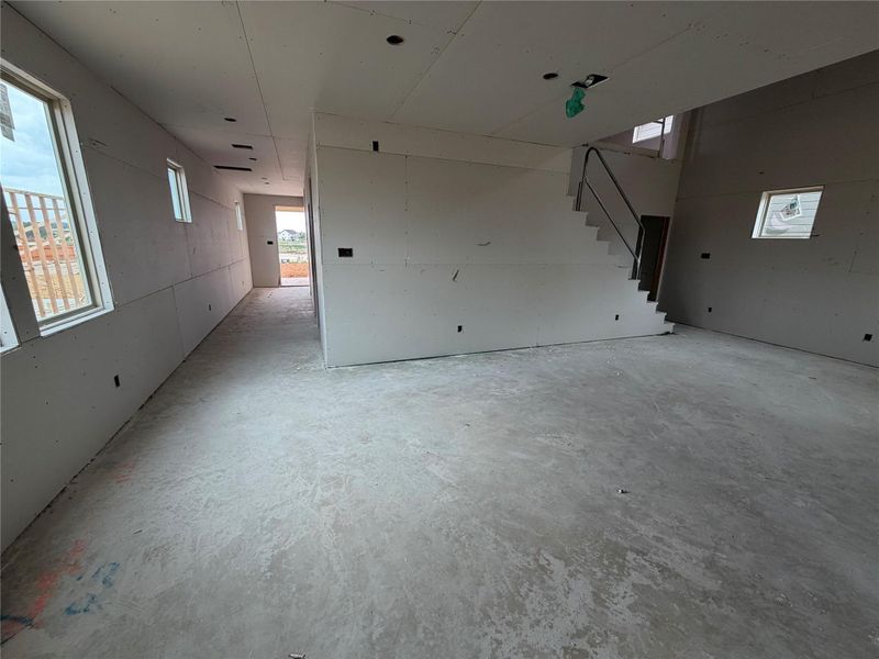 In-progress construction of a new home in Lariat, Liberty Hill, TX (Image 18).