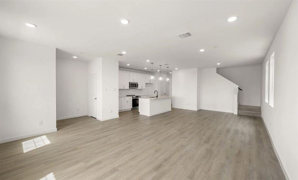 Open Kitchen-Living-Dining Room Representative Photo Open Kitchen-Living-Dining Room Representative Photo