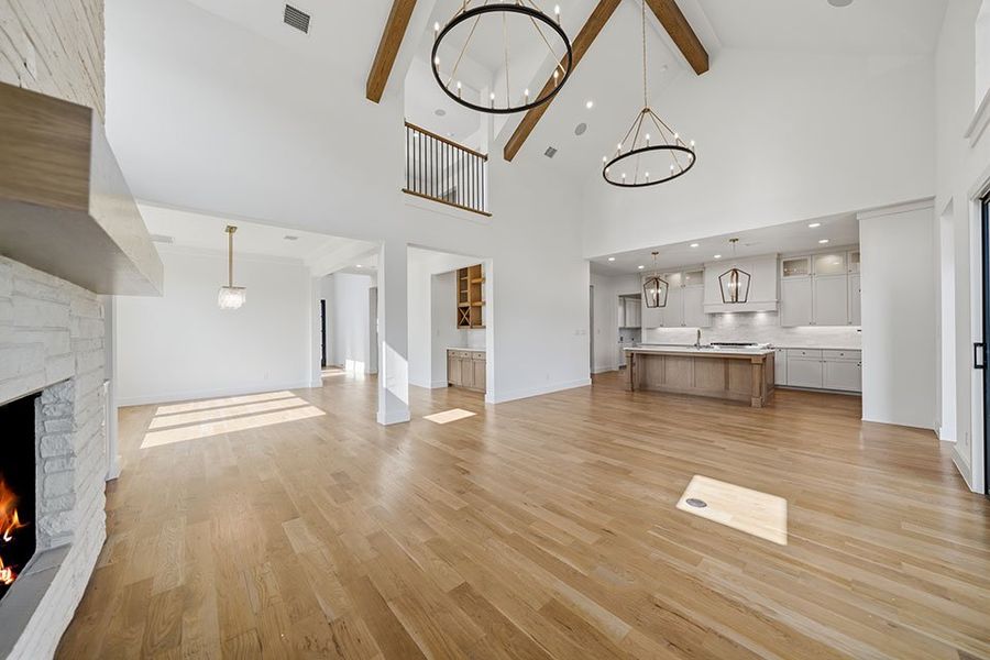 Spacious, unfurnished interior of a new home in Light Farms Graham/Reagan, Celina (Image 34).