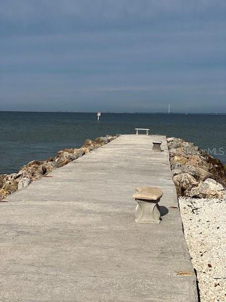 Jetty-Views of Tampa and St. Pete.