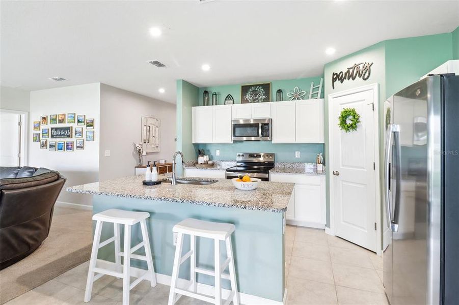 Furnished interior view inside a new home in , Sumterville (Image 17).