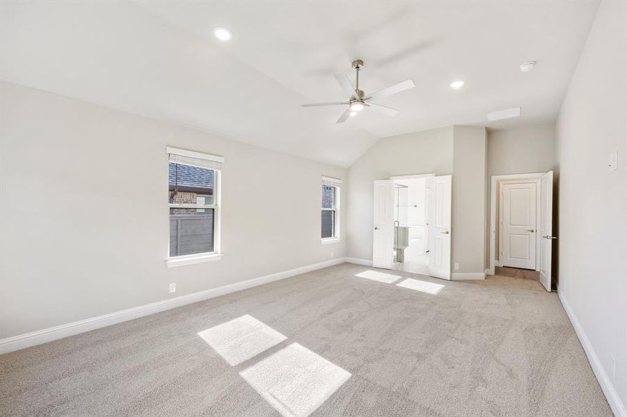 Spacious, unfurnished interior of a new home in Union Park Classic 60, Little Elm (Image 17).