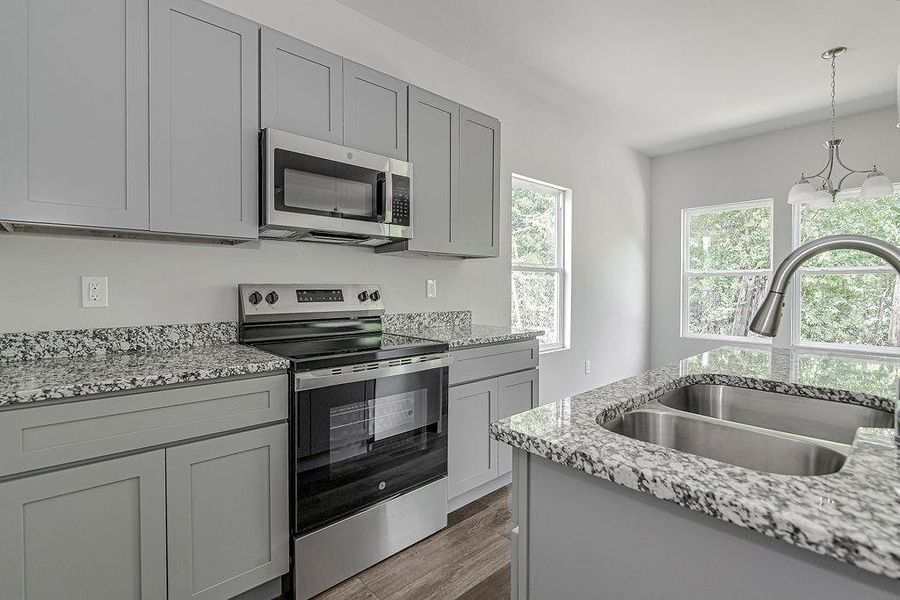 Furnished interior view inside a new home in , Fort Worth (Image 7). Furnished interior view inside a new home in , Fort Worth (Image 7).