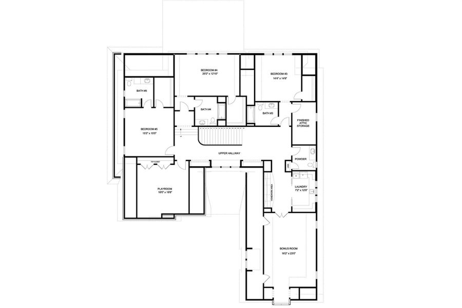 2nd Floor -Floor Plan - 2773 sq.ft. 2nd Floor -Floor Plan - 2773 sq.ft.