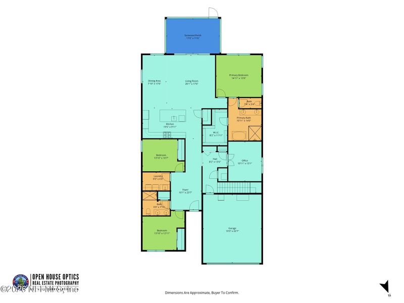 2D floor plan layout of this home in , St. Johns, FL (Image 6).