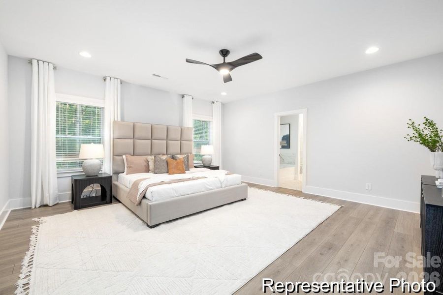 Furnished interior view inside a new home in Whispering Hills, Locust (Image 10).