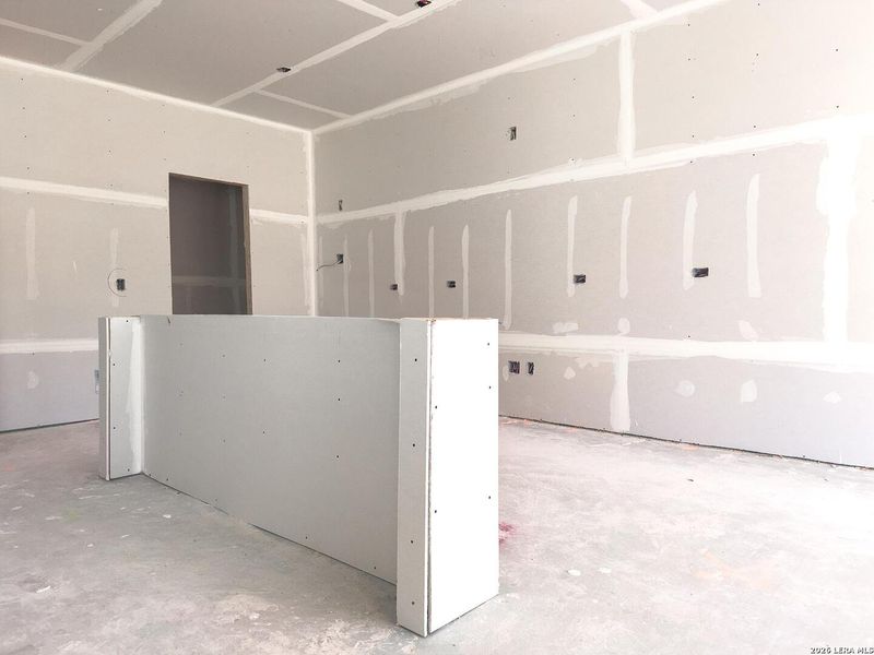 In-progress construction of a new home in Cordova Trails, Seguin, TX (Image 9).