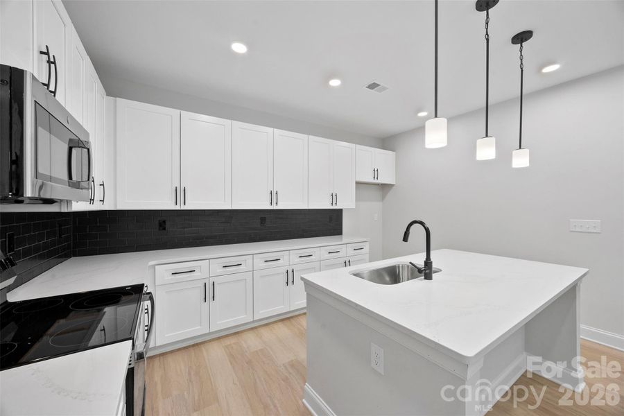 Furnished interior view inside a new home in , Gastonia (Image 6).
