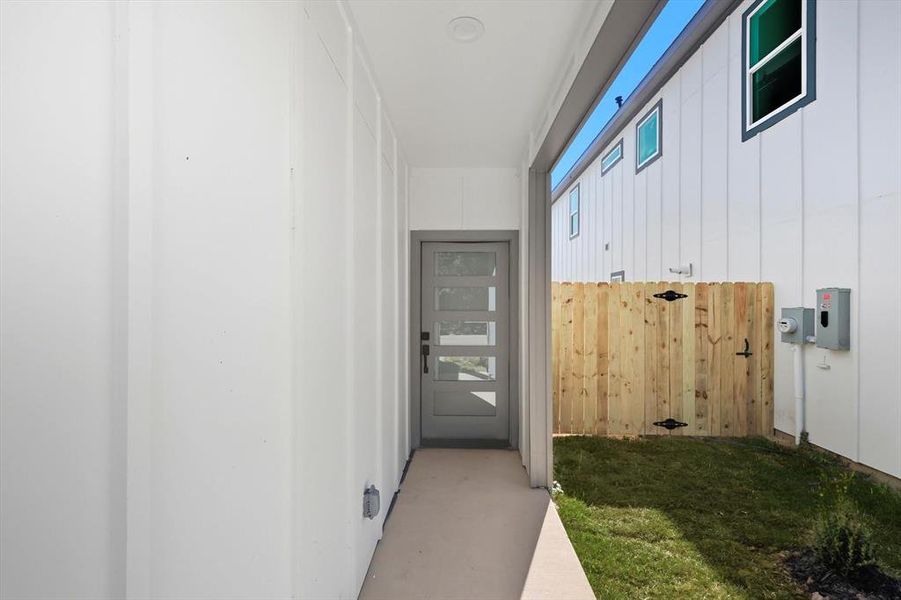 Property entrance Property entrance