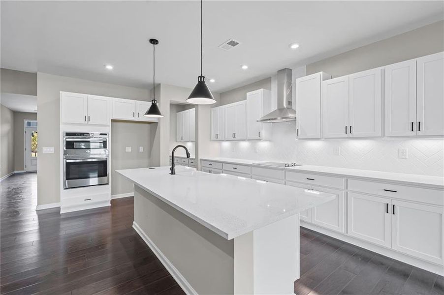 Furnished interior view inside a new home in Twin Lakes, Hoschton (Image 8).