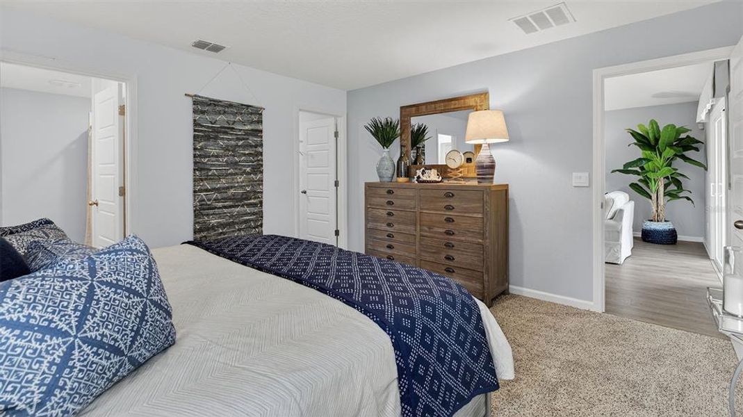 Furnished interior view inside a new home in Grand Reserve, Bunnell (Image 17). Furnished interior view inside a new home in Grand Reserve, Bunnell (Image 17).