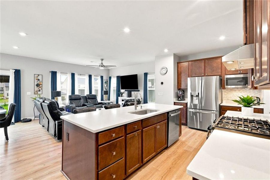 Furnished interior view inside a new home in , Hoschton (Image 19). Furnished interior view inside a new home in , Hoschton (Image 19).