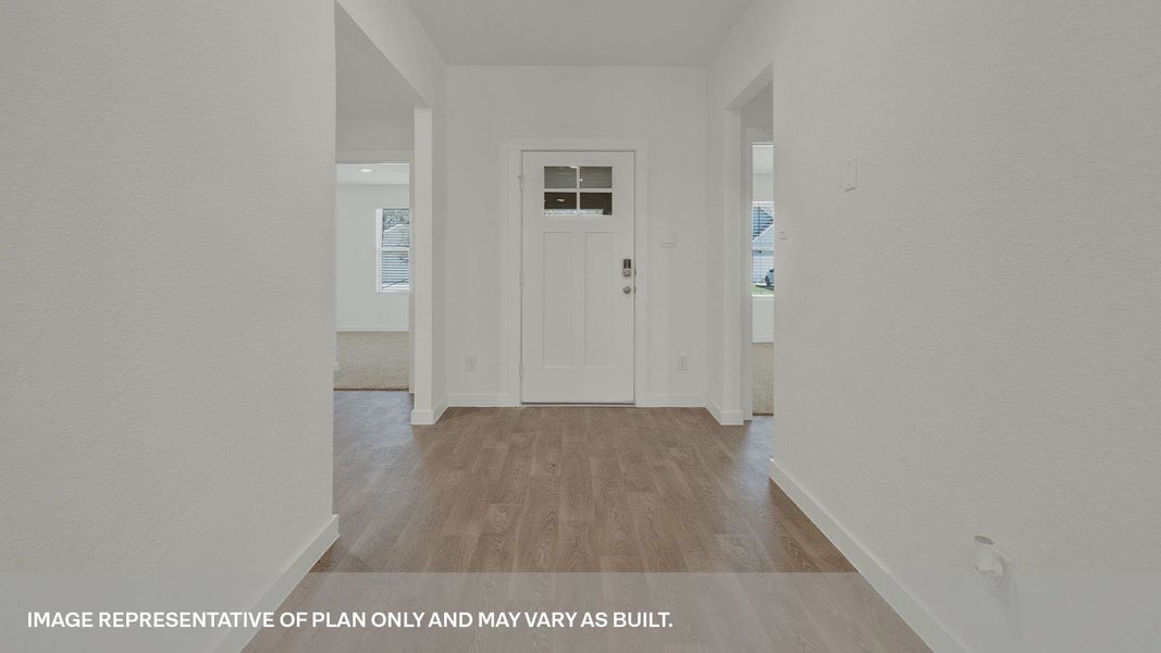 Representative unfurnished interior of a home built from the The Garland by D.R. Horton in Sonoma Oaks, Fredericksburg (Image 16). Representative unfurnished interior of a home built from the The Garland by D.R. Horton in Sonoma Oaks, Fredericksburg (Image 16).