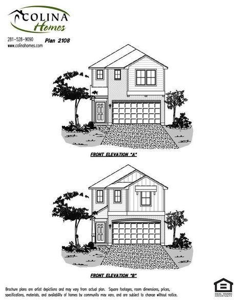 Exterior rendering of this home design in River Ranch, Dayton, TX (Image 3).