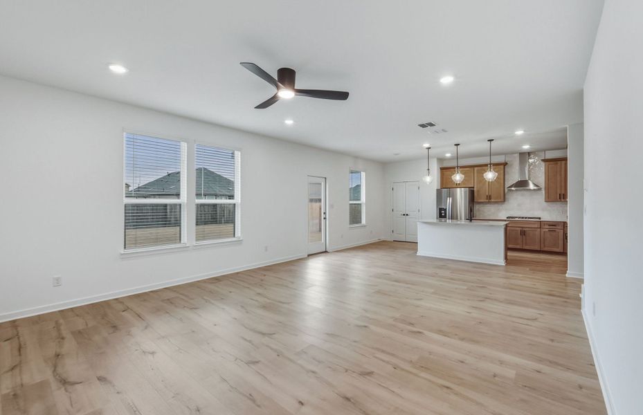 Representative unfurnished interior of a home built from the Kisko by Pulte Homes in Sunfield, Mustang Ridge (Image 14).