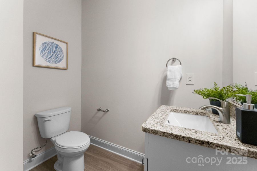 Representative Photo: Half Bathroom Main Level Representative Photo: Half Bathroom Main Level