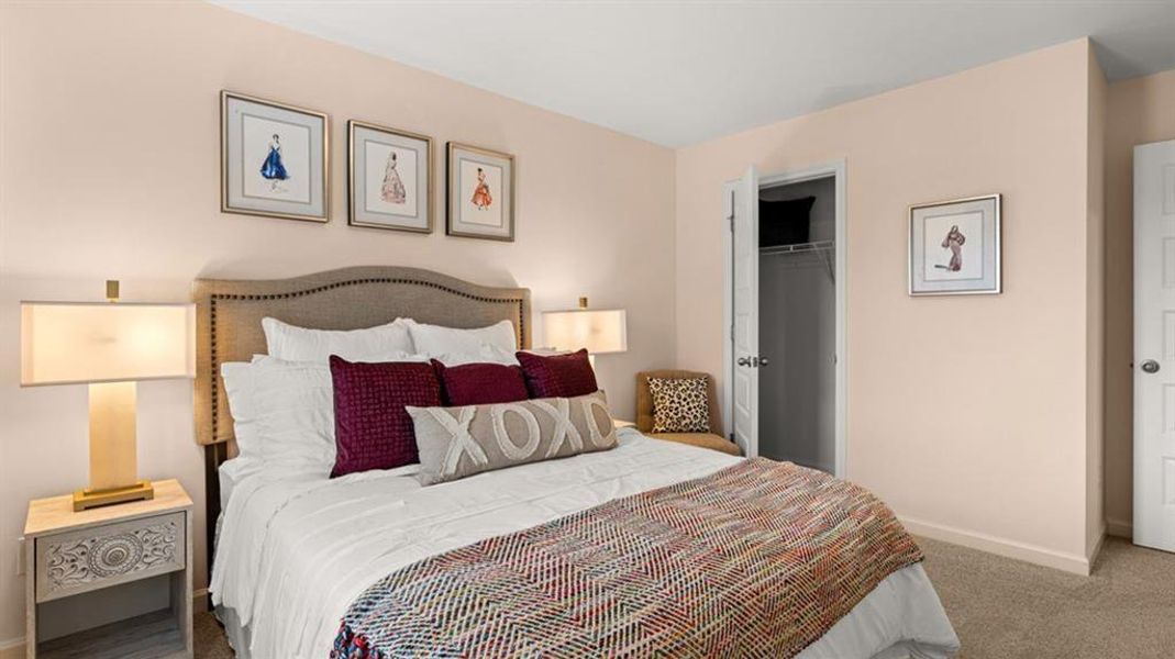 Furnished interior view inside a new home in Heritage Pointe, Senoia (Image 13).