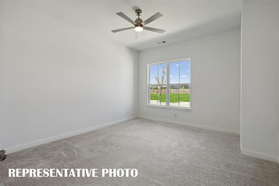 This peaceful and relaxing, main floor owner's bedroom is the perfect place for you to relax and unwind at the end of the day. REPRESENTATIVE PHOTO This peaceful and relaxing, main floor owner's bedroom is the perfect place for you to relax and unwind at the end of the day. REPRESENTATIVE PHOTO