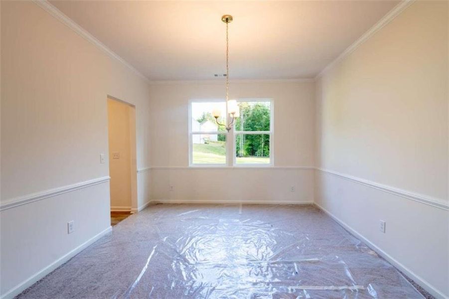 Spacious, unfurnished interior of a new home in Creekside Landing, Dallas (Image 25). Spacious, unfurnished interior of a new home in Creekside Landing, Dallas (Image 25).