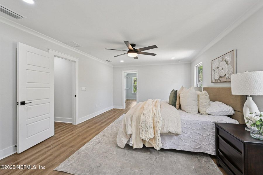 Furnished interior view inside a new home in , Fernandina Beach (Image 8).