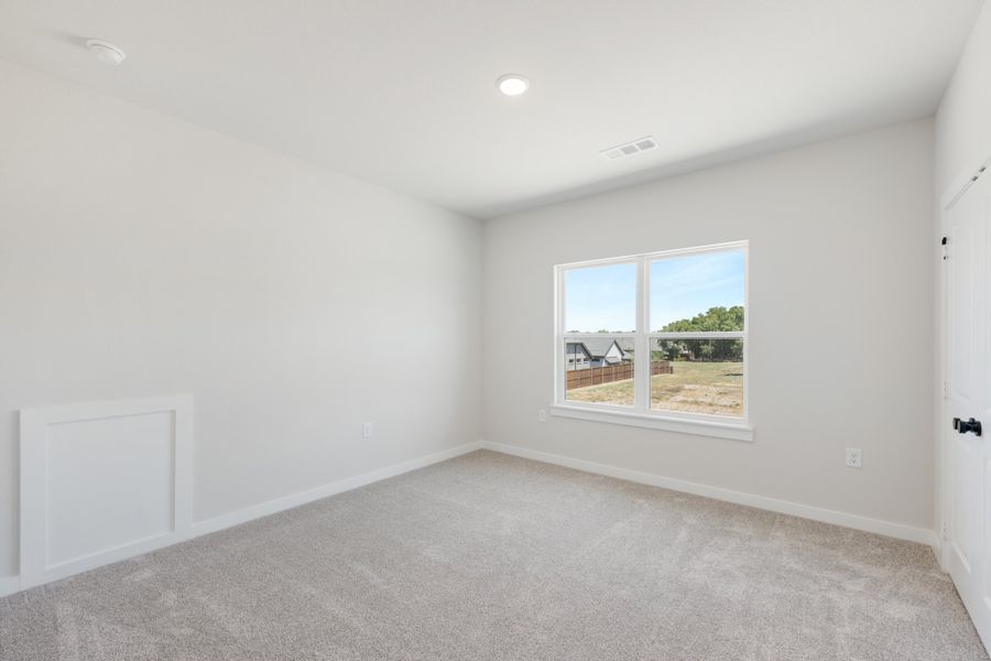 Spacious, unfurnished interior of a new home in Willow Grove Single-Family Homes, Melissa (Image 42).