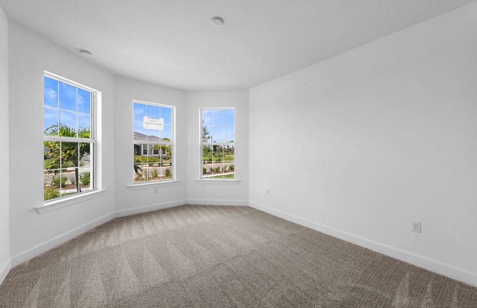 Secondary bedroom with beautiful windows