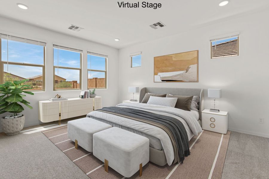 Furnished interior view inside a new home in Montelena, Marana (Image 8).