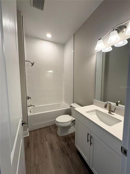 Furnished interior view inside a new home in EVERLY at Wellen Park, Venice (Image 10).