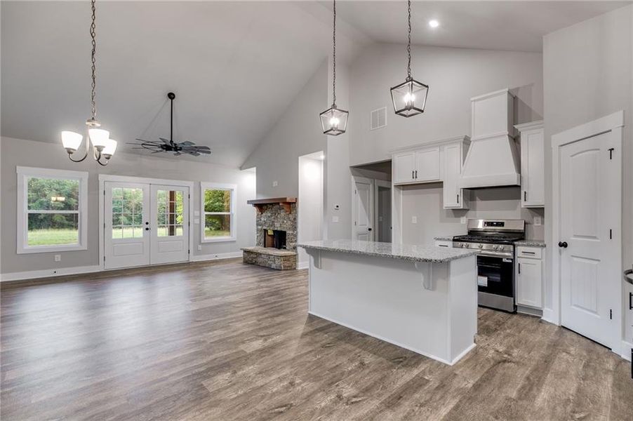 Furnished interior view inside a new home in , Buchanan (Image 5). Furnished interior view inside a new home in , Buchanan (Image 5).