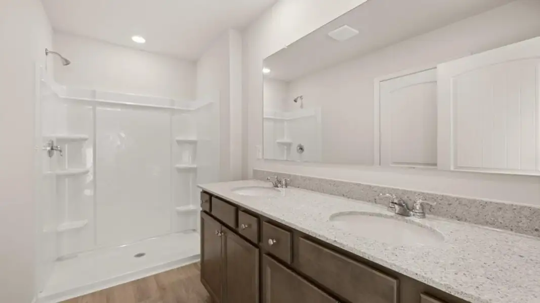 Furnished interior view inside a new home in Fairway 17 at Mirror Lake, Villa Rica (Image 9).