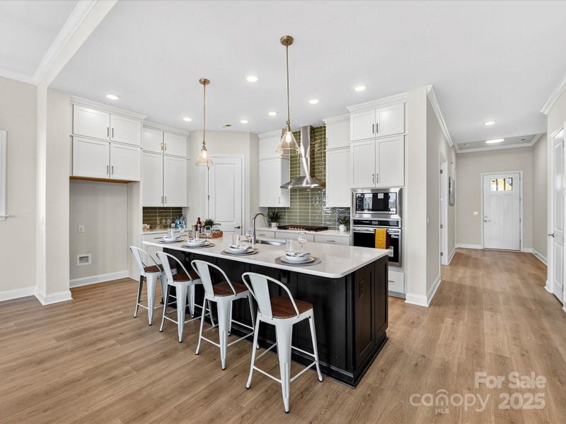 Furnished interior view inside a new home in Encore at Streamside - Tradition Series, Waxhaw (Image 8).