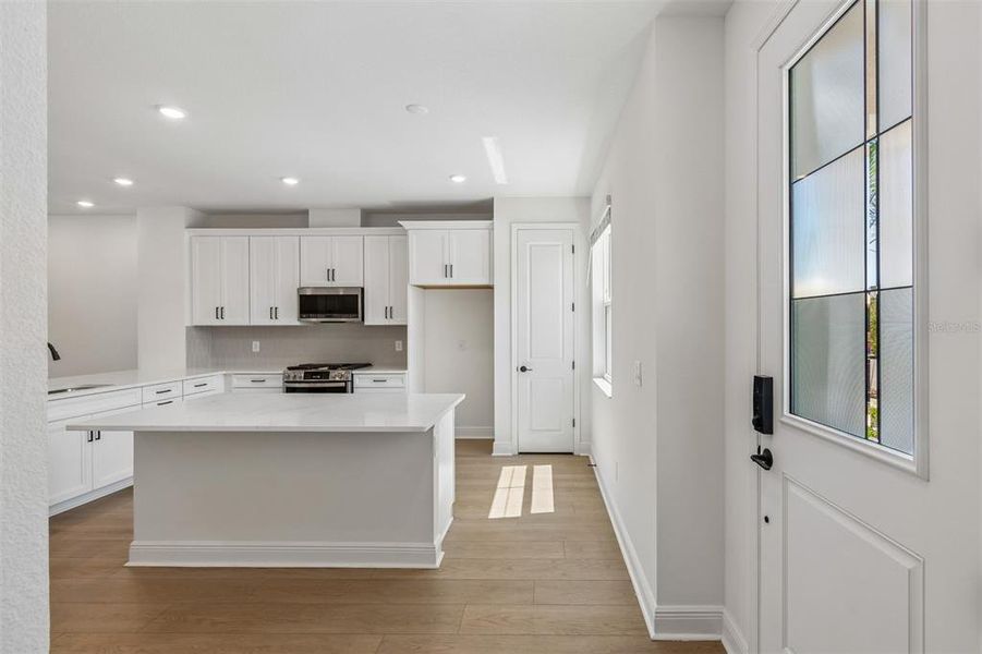 Furnished interior view inside a new home in SeaFlower, Bradenton (Image 9).