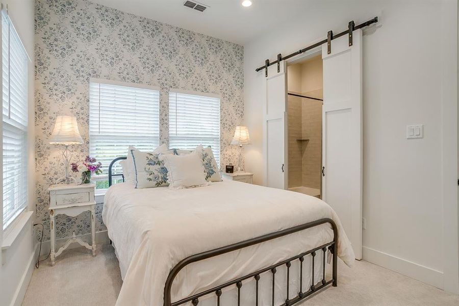 Furnished interior view inside a new home in , Weatherford (Image 15).