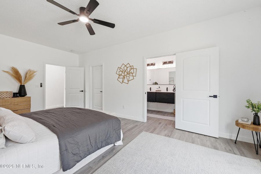 Furnished interior view inside a new home in , Orange Park (Image 18).