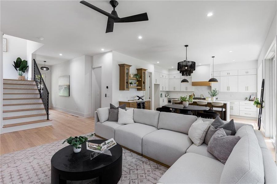 Furnished interior view inside a new home in , Smyrna (Image 12).