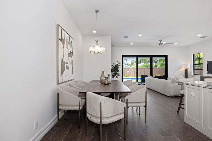 Furnished interior view inside a new home in , Palm Beach Shores (Image 32). Furnished interior view inside a new home in , Palm Beach Shores (Image 32).