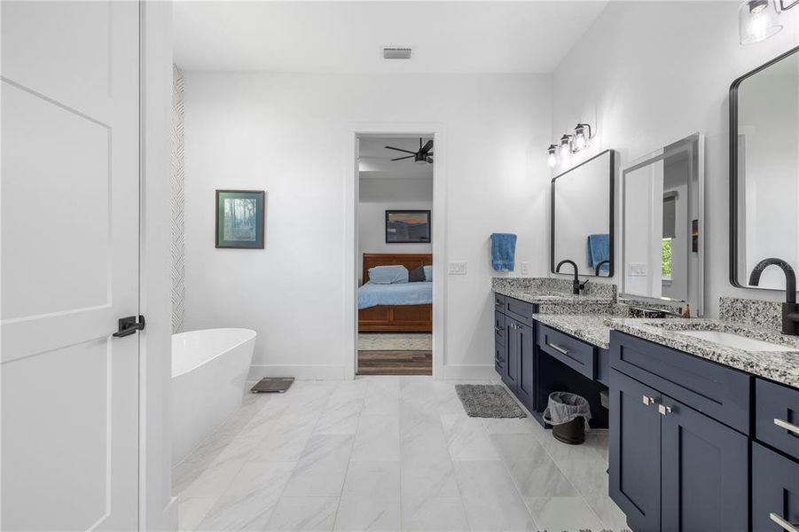 Furnished interior view inside a new home in , Dade City (Image 51).
