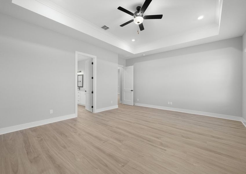 Private master bedroom.