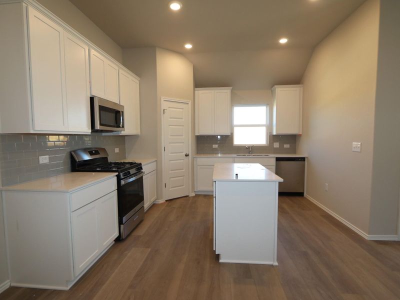 Furnished interior view inside a new home in Cascades at Onion Creek, Austin (Image 6). Furnished interior view inside a new home in Cascades at Onion Creek, Austin (Image 6).