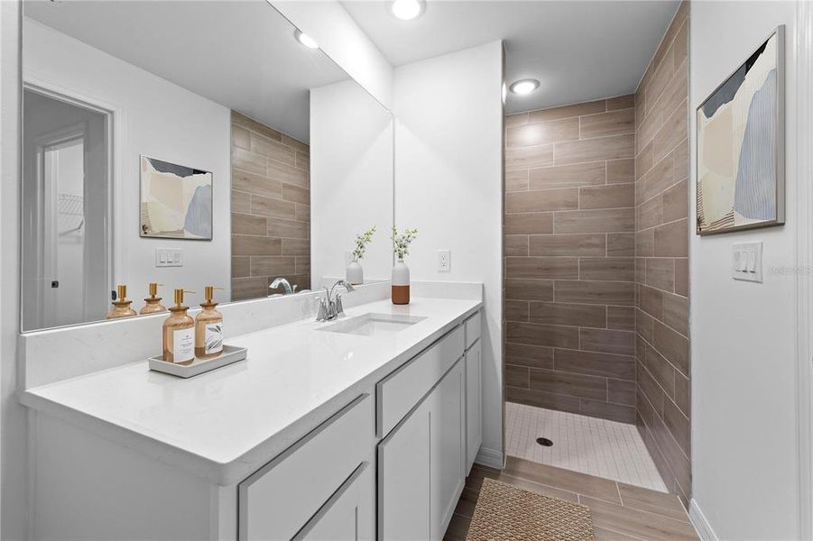 Furnished interior view inside a new home in , Port Charlotte (Image 12).