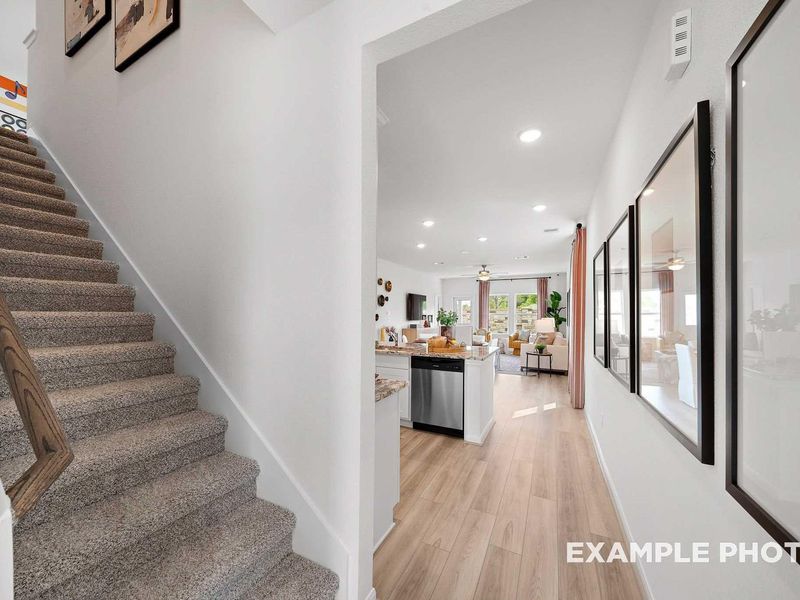 Furnished interior view inside a new home in Windmill Estates, Magnolia (Image 7).