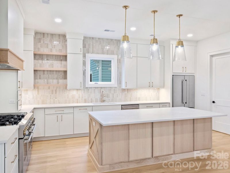 Furnished interior view inside a new home in , Charlotte (Image 12).